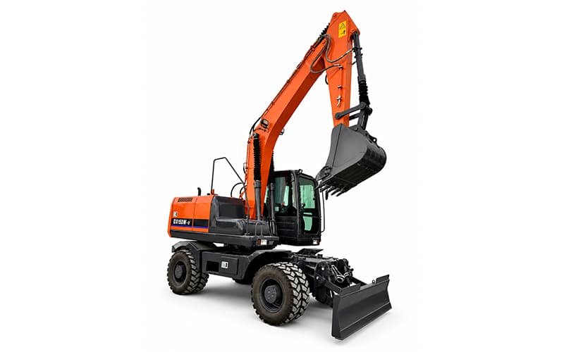 EW150-D 13.52 டன் வீல் அகழ்வாராய்ச்சி