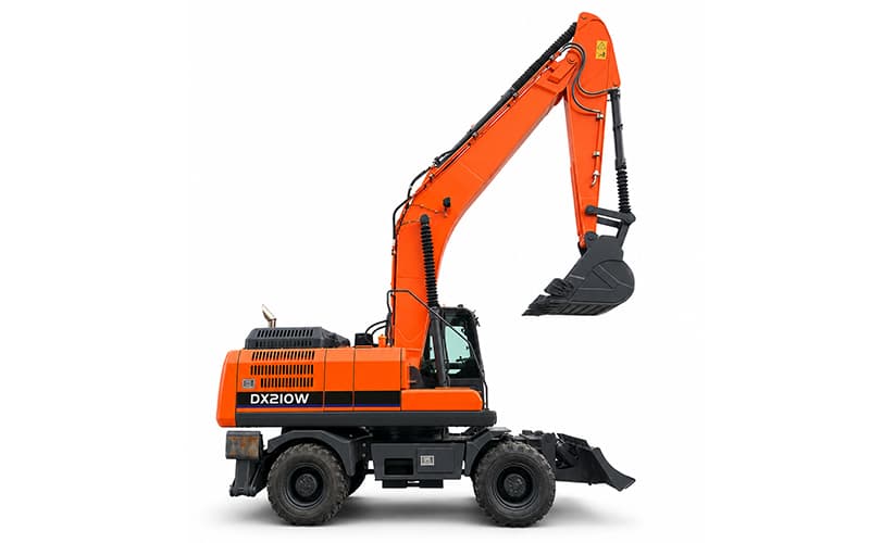EW210-D 20.1 டன் வீல் அகழ்வாராய்ச்சி